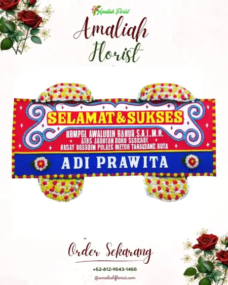 Papan Bunga Ucapan Selamat Ciranca
